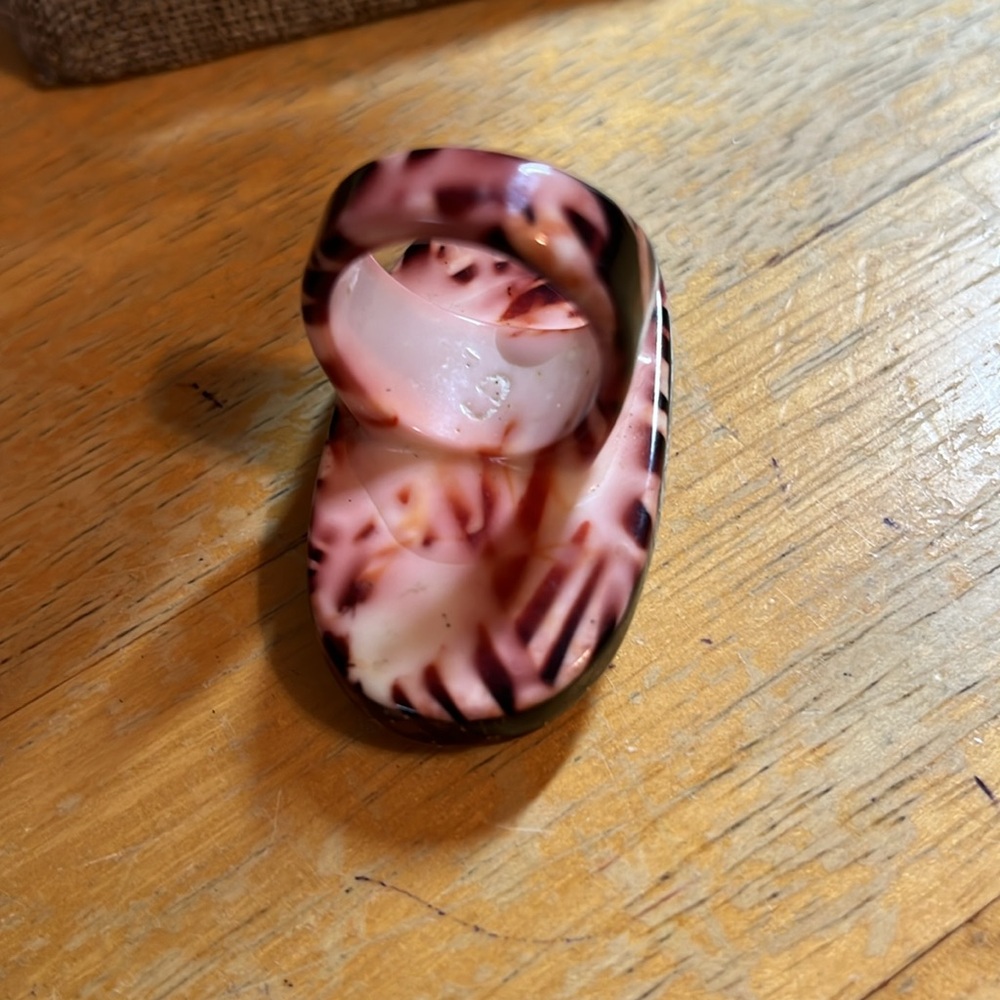 Animal print ring, size 9 - Picture 4 of 5